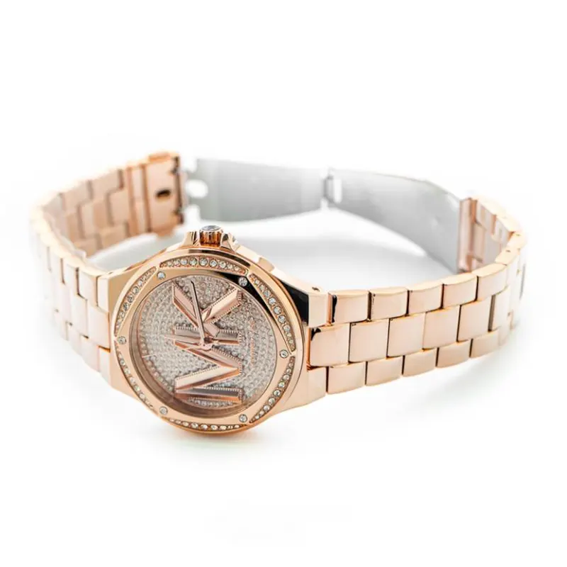 Michael Kors Lennox Rose Gold-tone Ladies Watch- MK7230